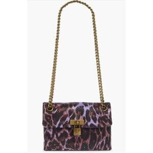 Kurt Geiger London Mini Brixton Crystal Satin Crossbody Bag